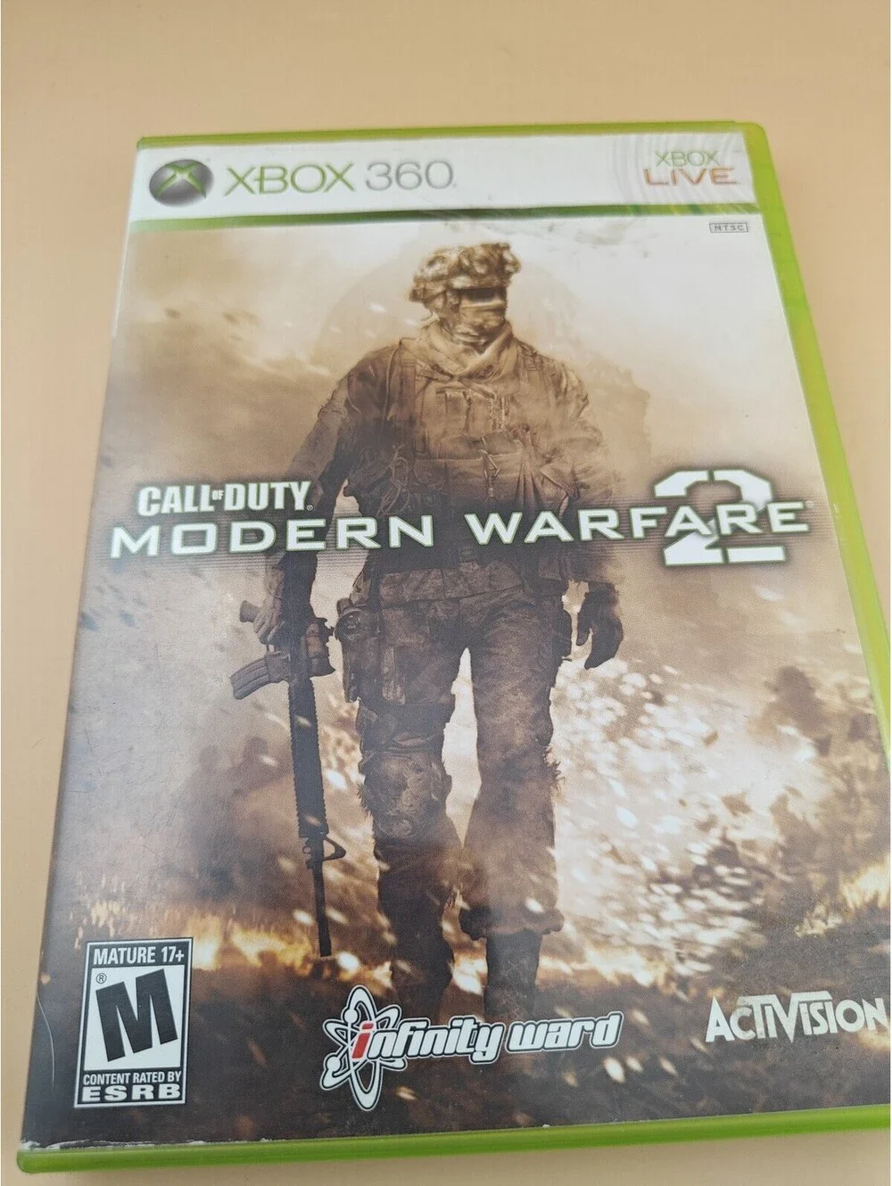 Call of Duty Modern Warfare 2 MW2 Microsoft Xbox 360 Video Game Fast Shipping